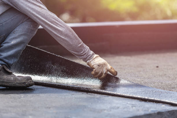 Professional Interior Drainage System technician working in Peoria, IL